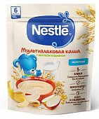 Nestle (Нестле) каша молочная мультизлаковая яблоко, банан, 200г, Нестле
