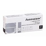 Аминазин, таблетки, покрытые пленочной оболочкой 25мг, 10 шт