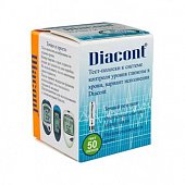 Тест-полоски Diacont (Диаконт), 50 шт, ОК Биотек Ко., Лтд. TW